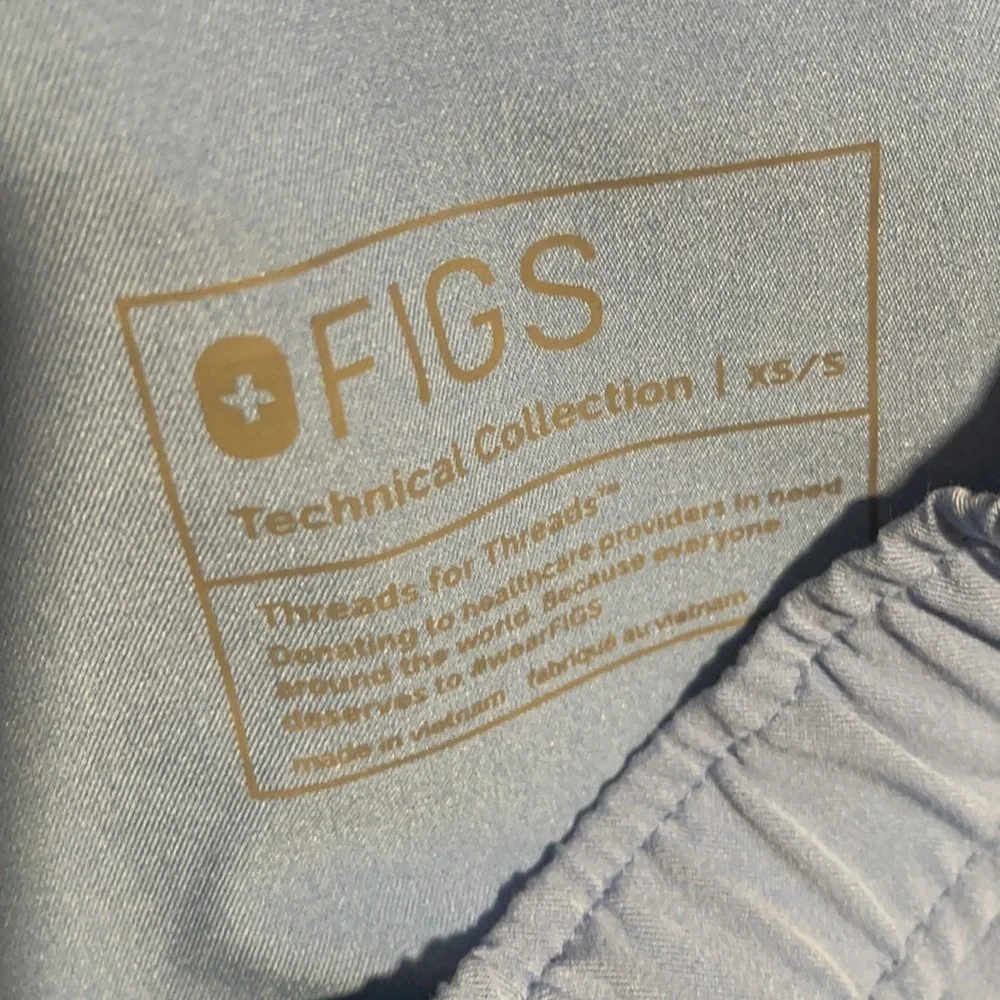 FIGS Tansen Jogger Scrub Pants for Men — Slim Fit, 5 Pockets, size XS